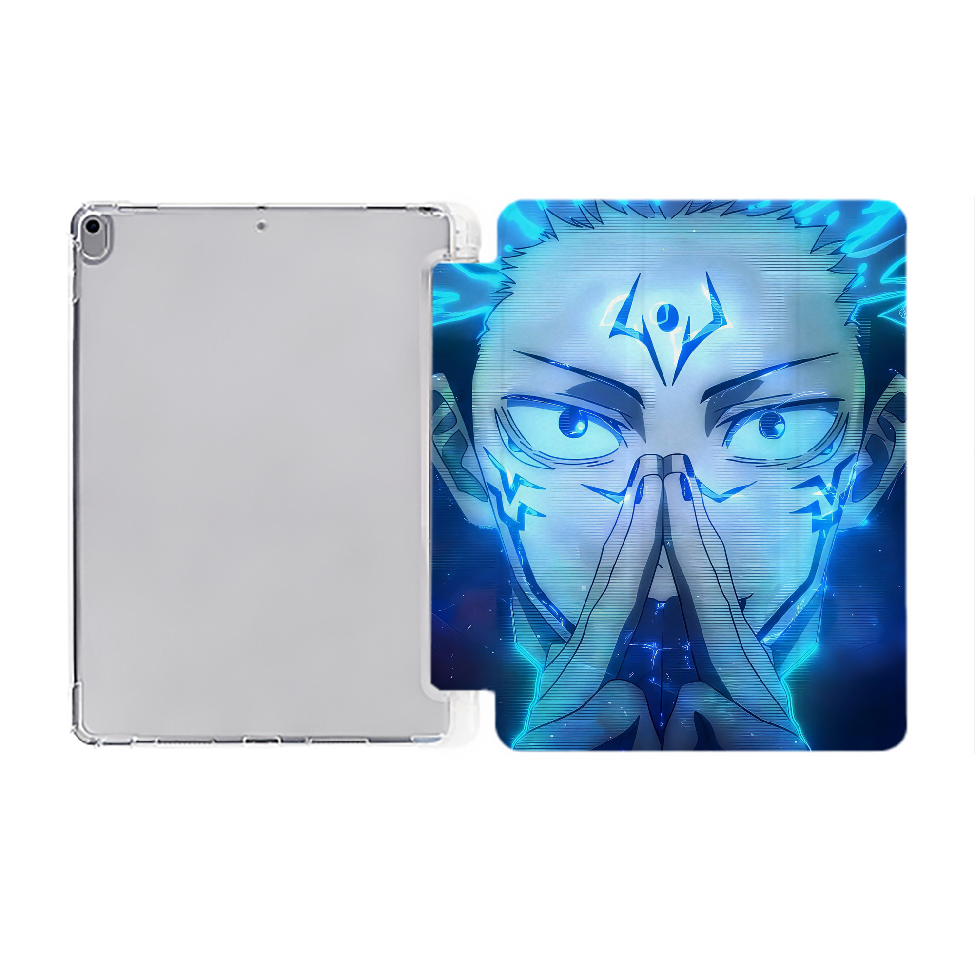 （画像用） SPY×FAMILY间谍家家酒 IPad ケース ペン収納付き 三つ折りスタンド PUレザー×シリコン 対応機種9.5/10.5/10.9インチ